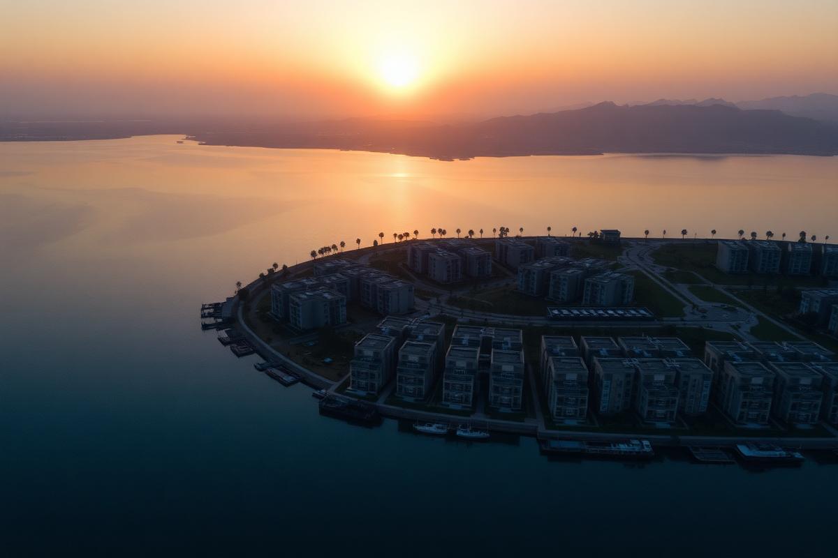 2-Bed Waterfront Apartment — Lakeshore City